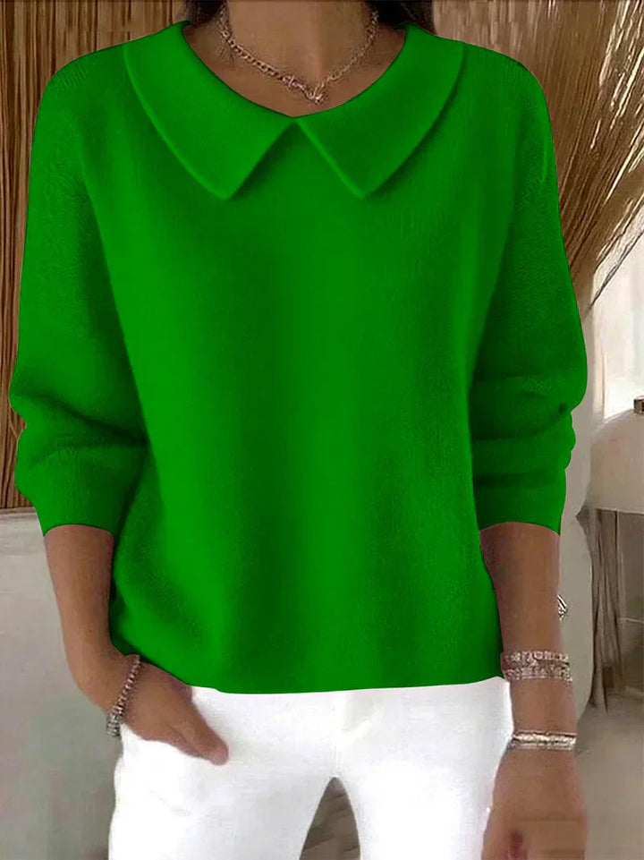 Carmen | Entspannter Pullover mit Kragen