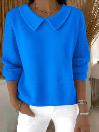 Carmen | Entspannter Pullover mit Kragen