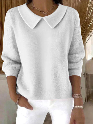 Carmen | Entspannter Pullover mit Kragen