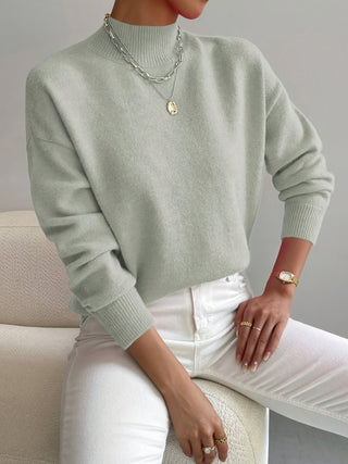 Harper | Weicher Stehkragenpullover