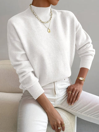 Harper | Weicher Stehkragenpullover
