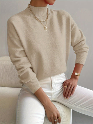 Harper | Weicher Stehkragenpullover