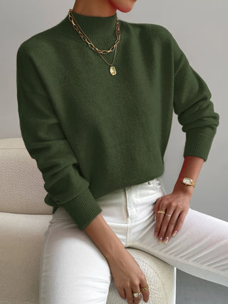Harper | Weicher Stehkragenpullover