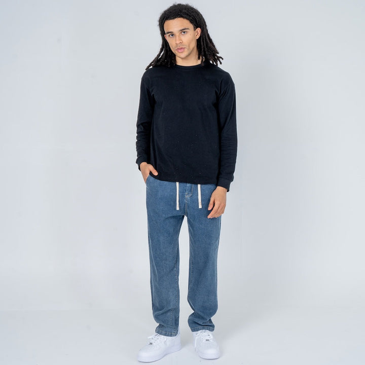 Jeans Damen | Bequeme Unisex-Hose | Vielseitig Kombinierbar für Alltag und Freizeit