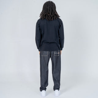 Jeans Damen | Bequeme Unisex-Hose | Vielseitig Kombinierbar für Alltag und Freizeit