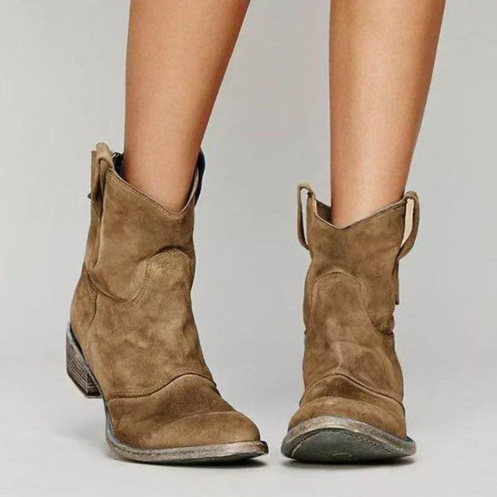 Charlotte | Wildleder-Orthopädische Stiefel