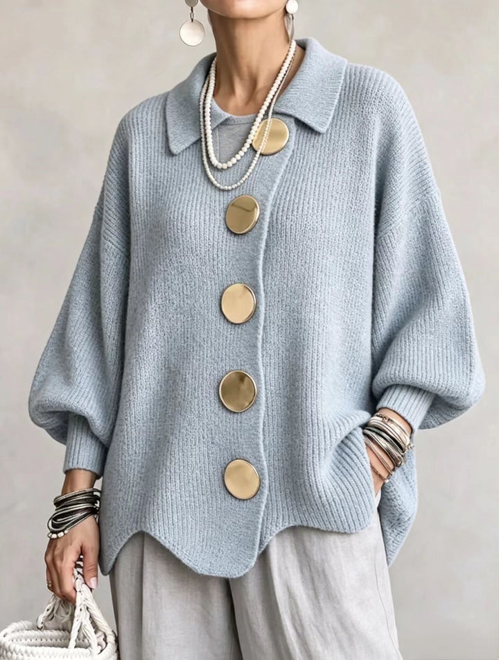 Victoire | Übergroßer Kragen-Cardigan