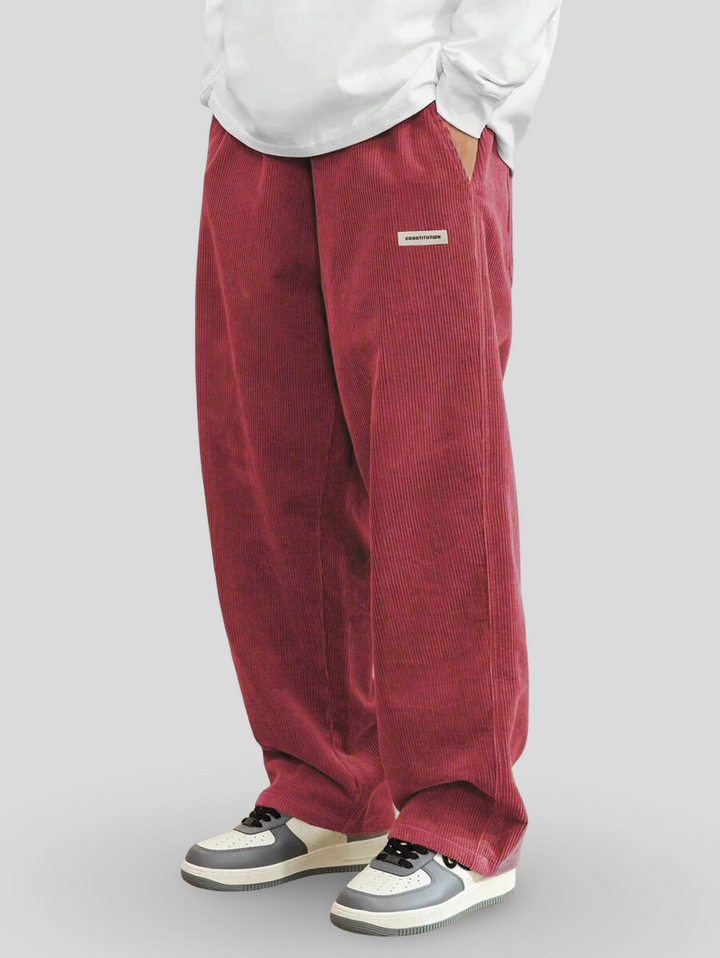 Lucas | Hose aus breit geripptem Cord