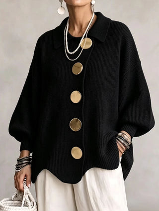 Victoire | Übergroßer Kragen-Cardigan
