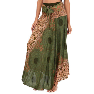 Langer Rock Damen Vintage Freizeit