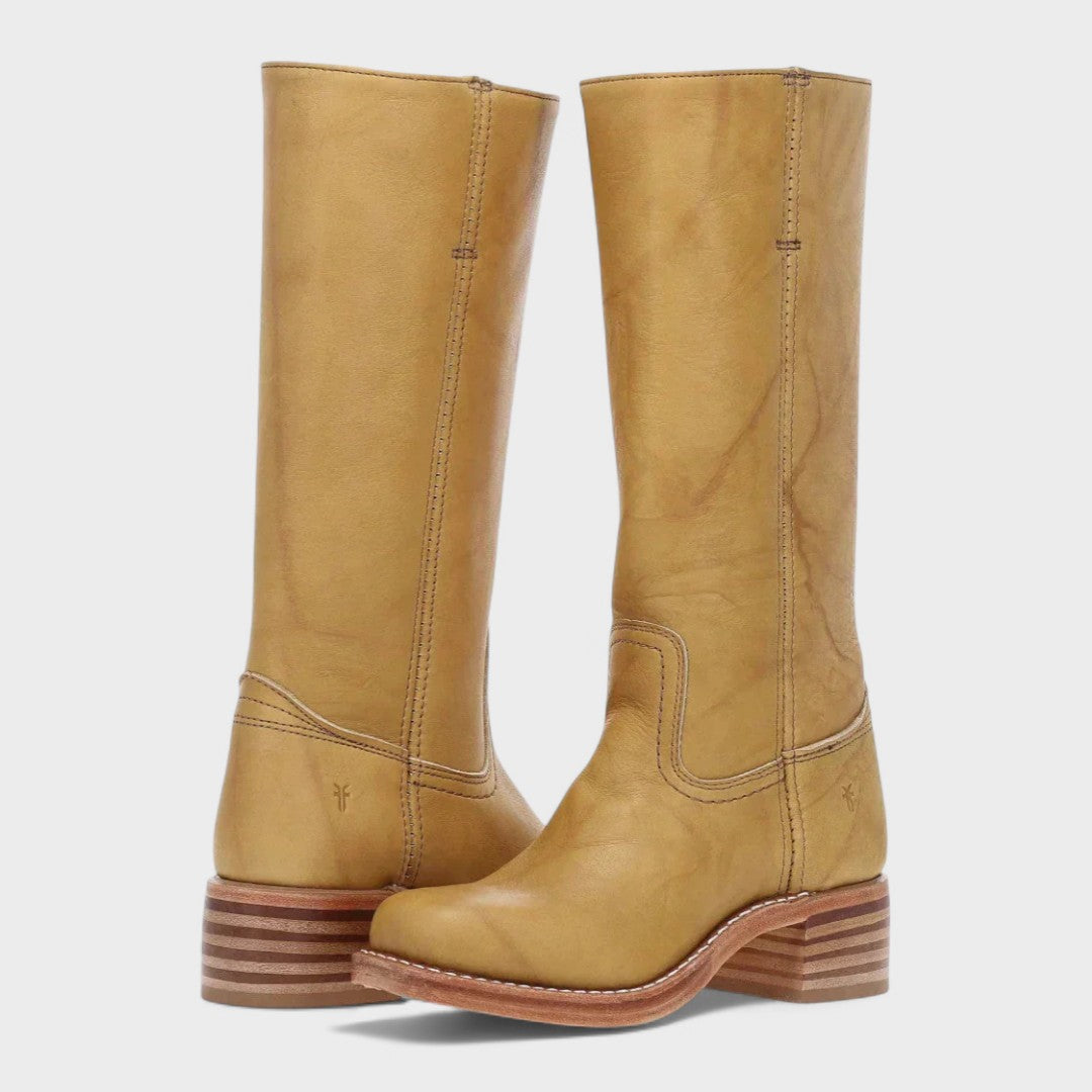 Aria | Damen gepolsterte Slip-On klassische Cowboy-Stiefel