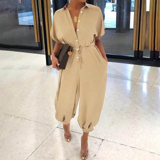 Olivia | Overall mit V-Ausschnitt
