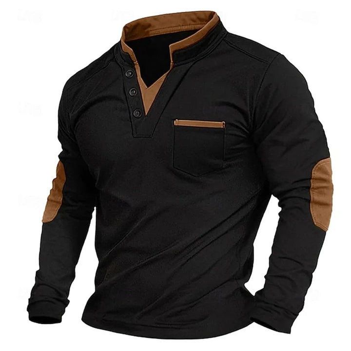 Beeckhoven™ | Herren V-Ausschnitt Sweatshirt