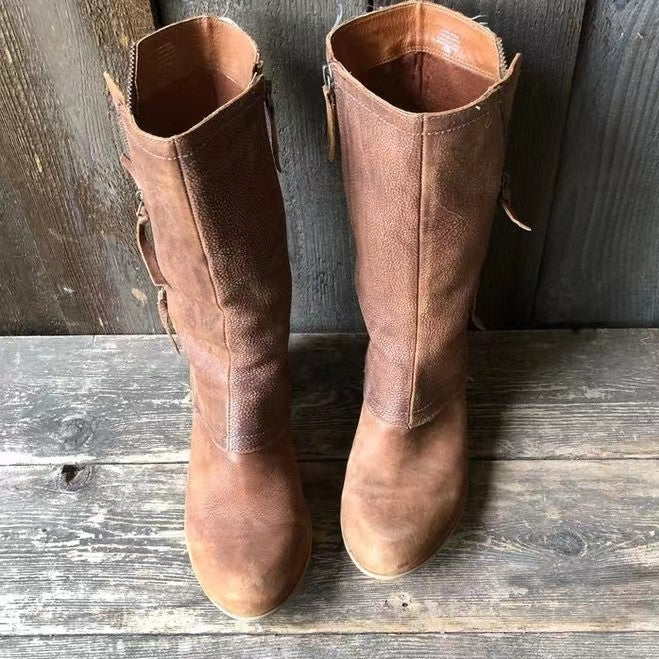 Andrea | Leder Herbststiefel