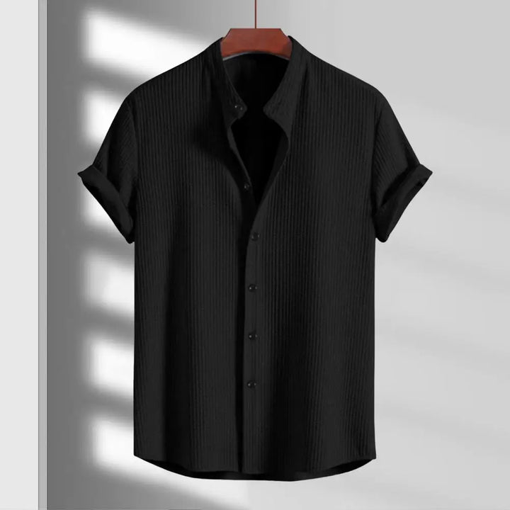 Herren Kurzarm Freizeitshirt | Strukturiert