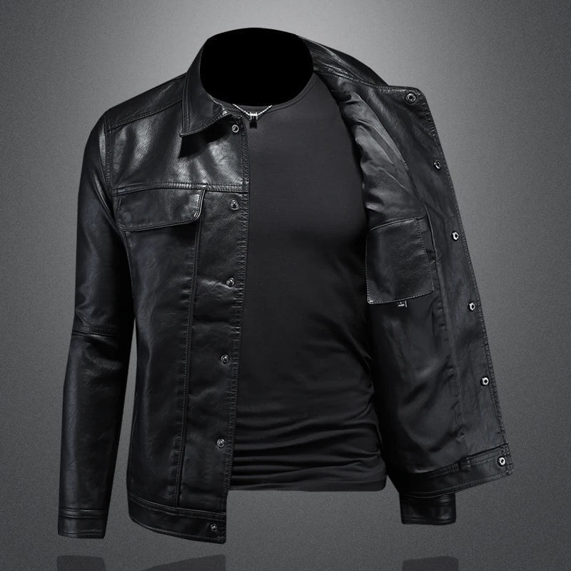 Markus | Bikerjacke aus Leder
