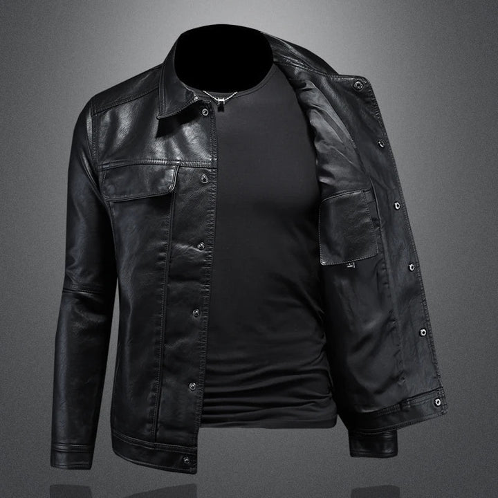 Markus | Bikerjacke aus Leder