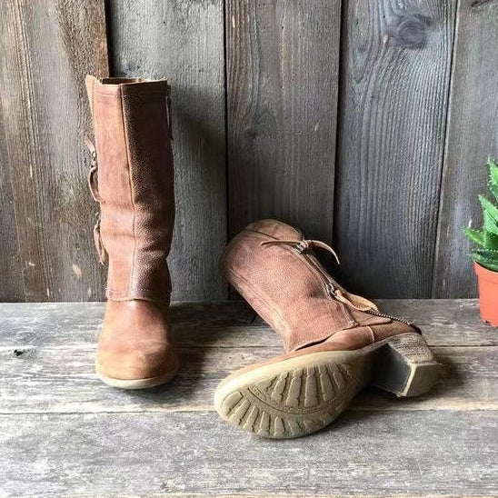 Andrea | Leder Herbststiefel