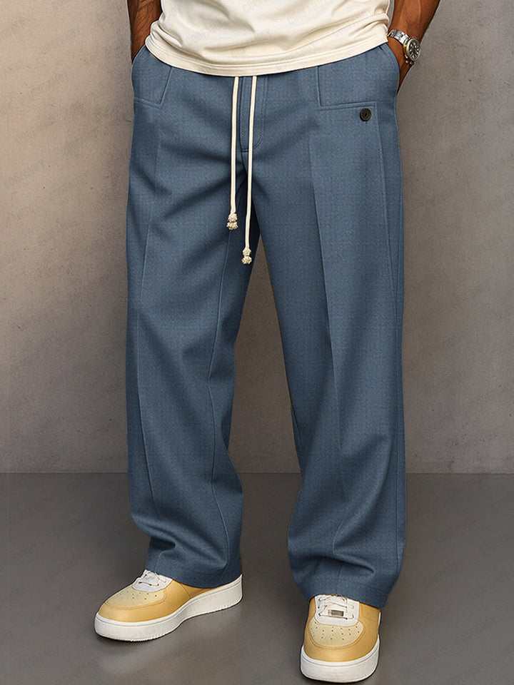 Bennett | Herren Relaxed Fit Hose – Knitterresistent