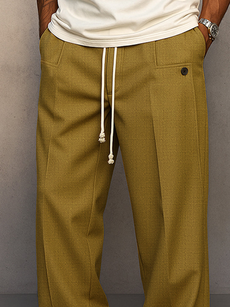Bennett | Herren Relaxed Fit Hose – Knitterresistent