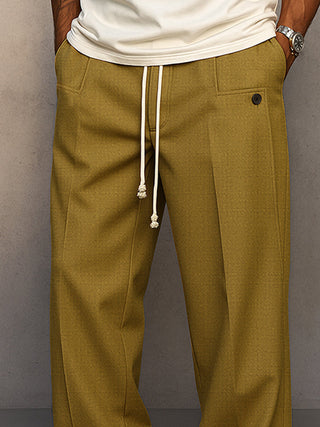 Bennett | Herren Relaxed Fit Hose – Knitterresistent