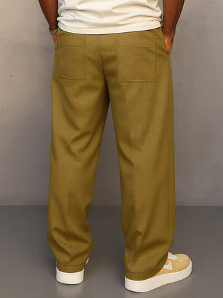 Bennett | Herren Relaxed Fit Hose – Knitterresistent
