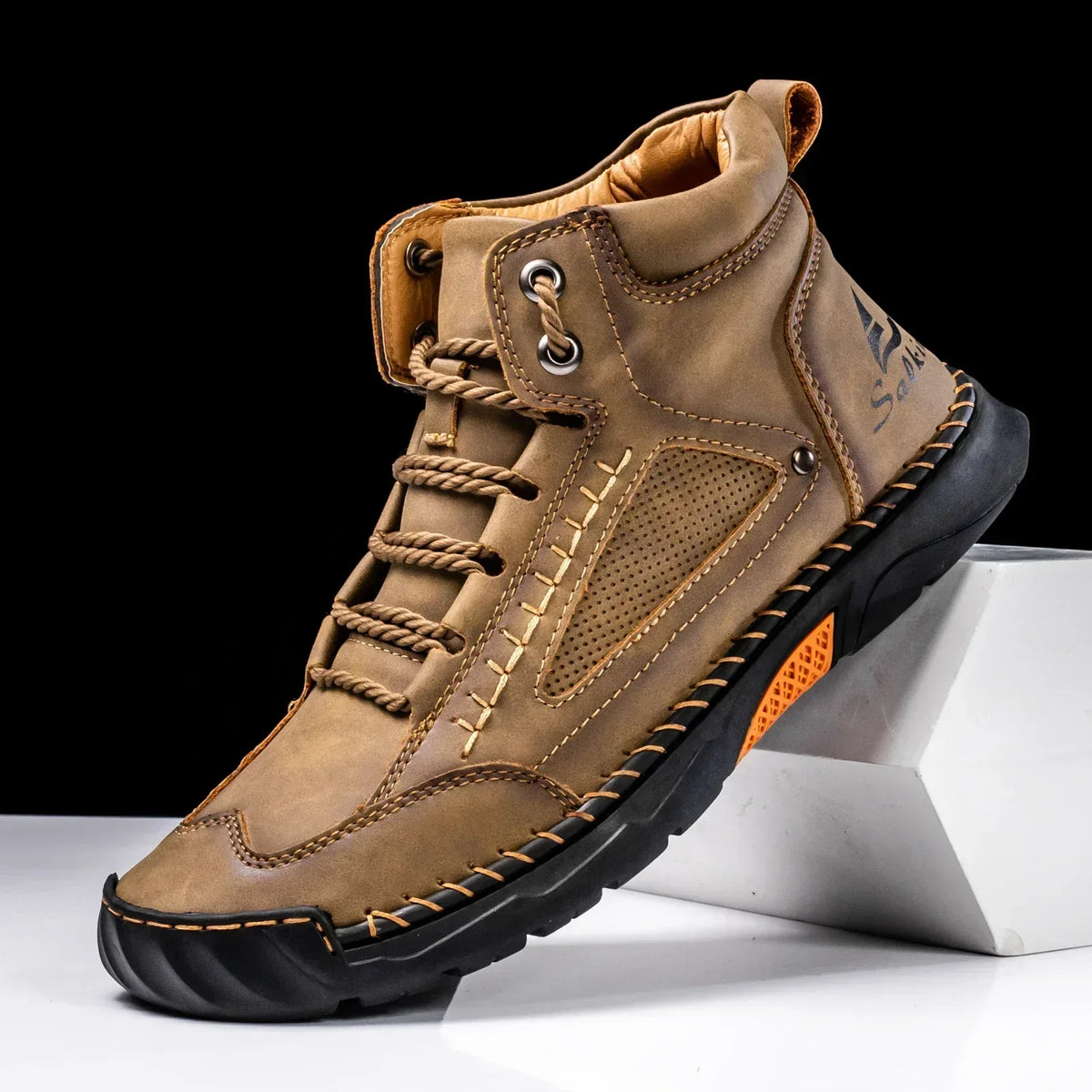 St. Moritz Leder High Top Schuhe