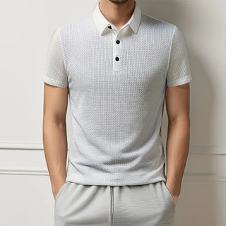 Herren Waffelstrick Polo-Shirt | Kurzarm
