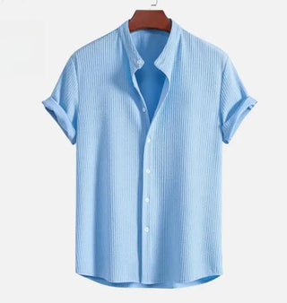 Herren Kurzarm Freizeitshirt | Strukturiert