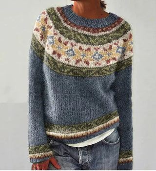 Elsa | Gemütlicher gestreifter Pullover