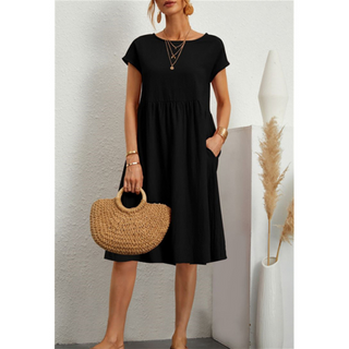 Sommerkleid für Damen, Midi-Länge | Lässig