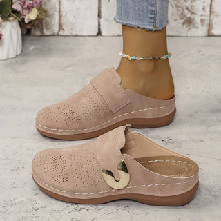 Damen Plateau Sandalen mit Gepolstertem Fußbett | Stilvoller Komfort für Sommerschuhe
