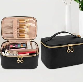 Stylische tragbare Reisetasche für Damen – ideal für Make-up und Kosmetik