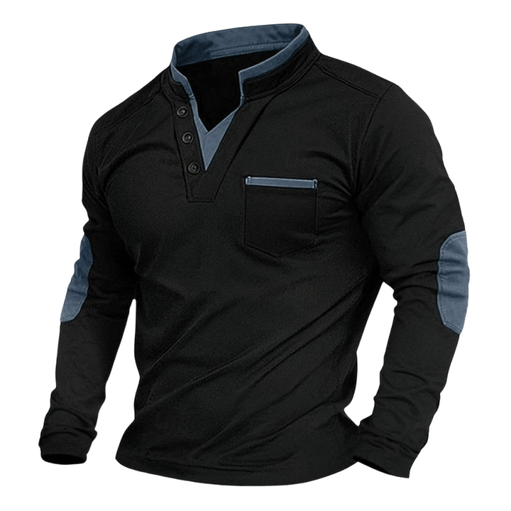Beeckhoven™ | Herren V-Ausschnitt Sweatshirt