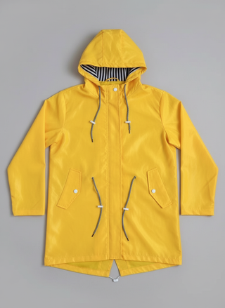 Wetterfester Trenchcoat mit Kapuze I Übergangsjacke