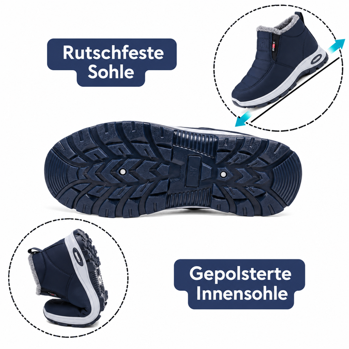 Sianna™ | Gesteppte, wasserdichte Slip-On Stiefeletten