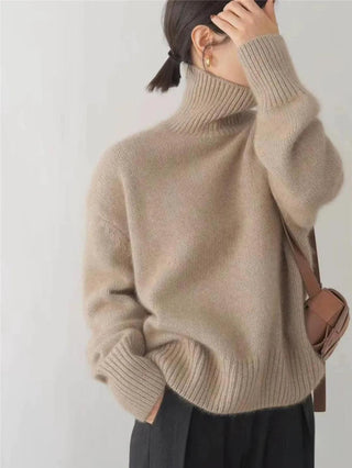Colette Grace | Entspannter Rollkragenpullover