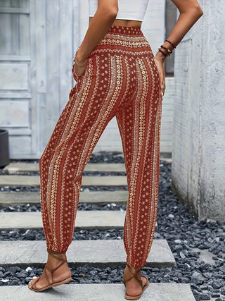 Amelie | Hochsitzende Hose – Boho-Chic für Deine Garderobe