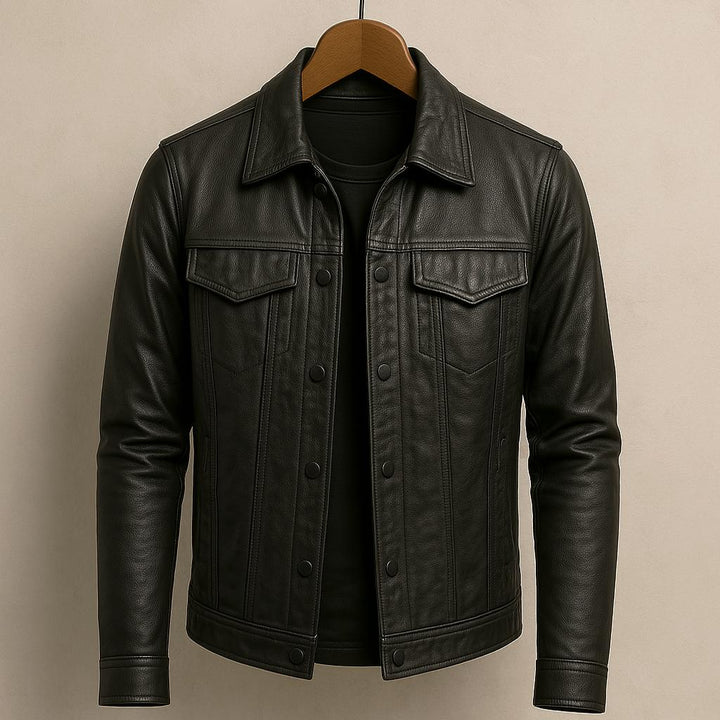 Markus | Bikerjacke aus Leder