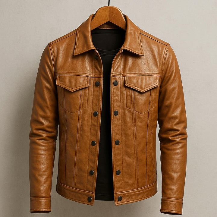 Markus | Bikerjacke aus Leder
