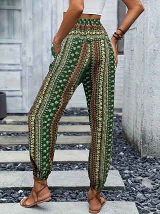 Amelie | Hochsitzende Hose – Boho-Chic für Deine Garderobe