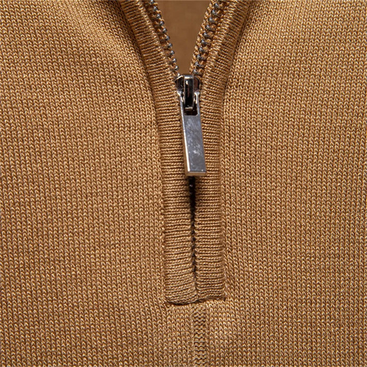 Tobias | Vertikal gestricktes Polohemd