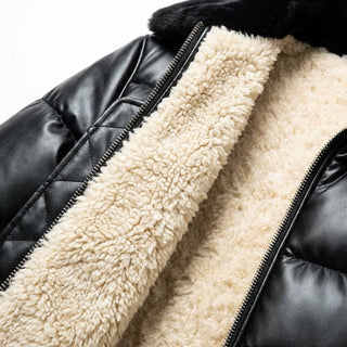 Henrik | Warme, gepolsterte Jacke im Vintage-Stil
