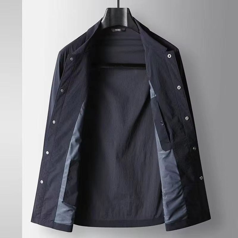 Herren Freizeit Langarmhemd | Brusttaschen