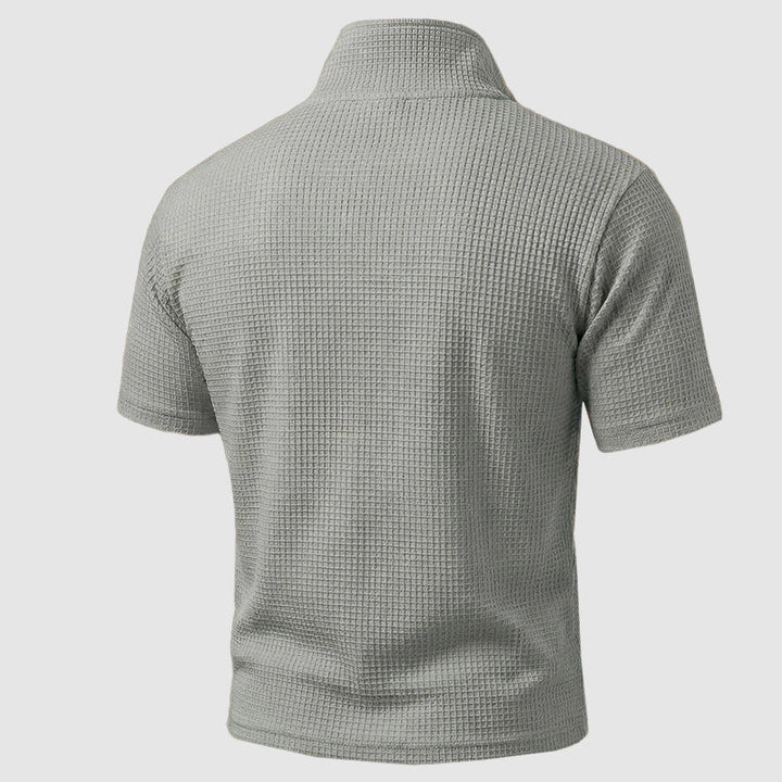 Herren Polo-Shirt mit Reißverschluss | Kurzarm