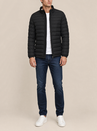 Übergangsjacke mit Stehkragen für Herren