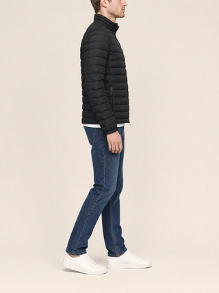 Übergangsjacke mit Stehkragen für Herren