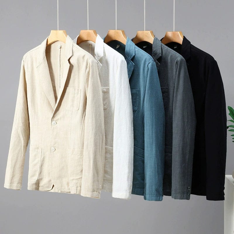 August | Leinenblazer