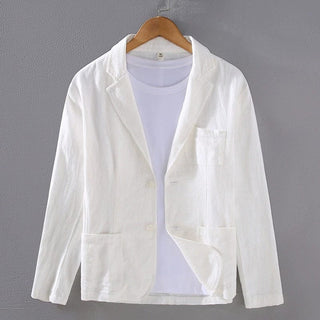 August | Leinenblazer