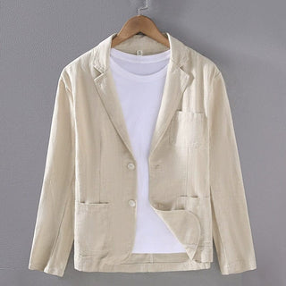 August | Leinenblazer